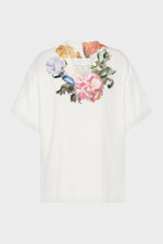 Load image into Gallery viewer, Maison Margiela Painted Flower Jersey T-Shirt White
