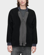 Load image into Gallery viewer, Maison Margiela Cashmere Blend Double Zippers Wool Jacket Black

