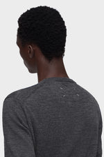 Load image into Gallery viewer, Maison Margiela Wool Blend Patch Sweater Grey
