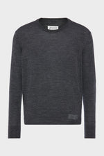 Load image into Gallery viewer, Maison Margiela Wool Blend Patch Sweater Grey
