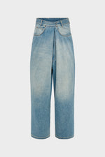 Load image into Gallery viewer, Maison Margiela Wrap Denim Jeans Faded Blue
