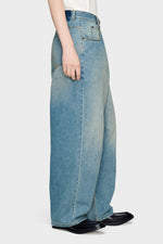 Load image into Gallery viewer, Maison Margiela Wrap Denim Jeans Faded Blue
