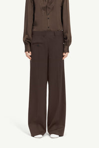 MM6 Maison Margiela Twist Wool Blend Trousers