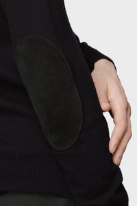 Maison Margiela Two-Tone Wool Crew Neck Sweater