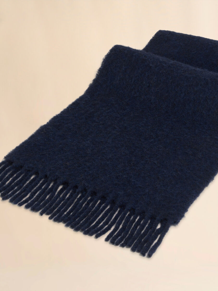 Marni Alpaca Scarf Dark Navy