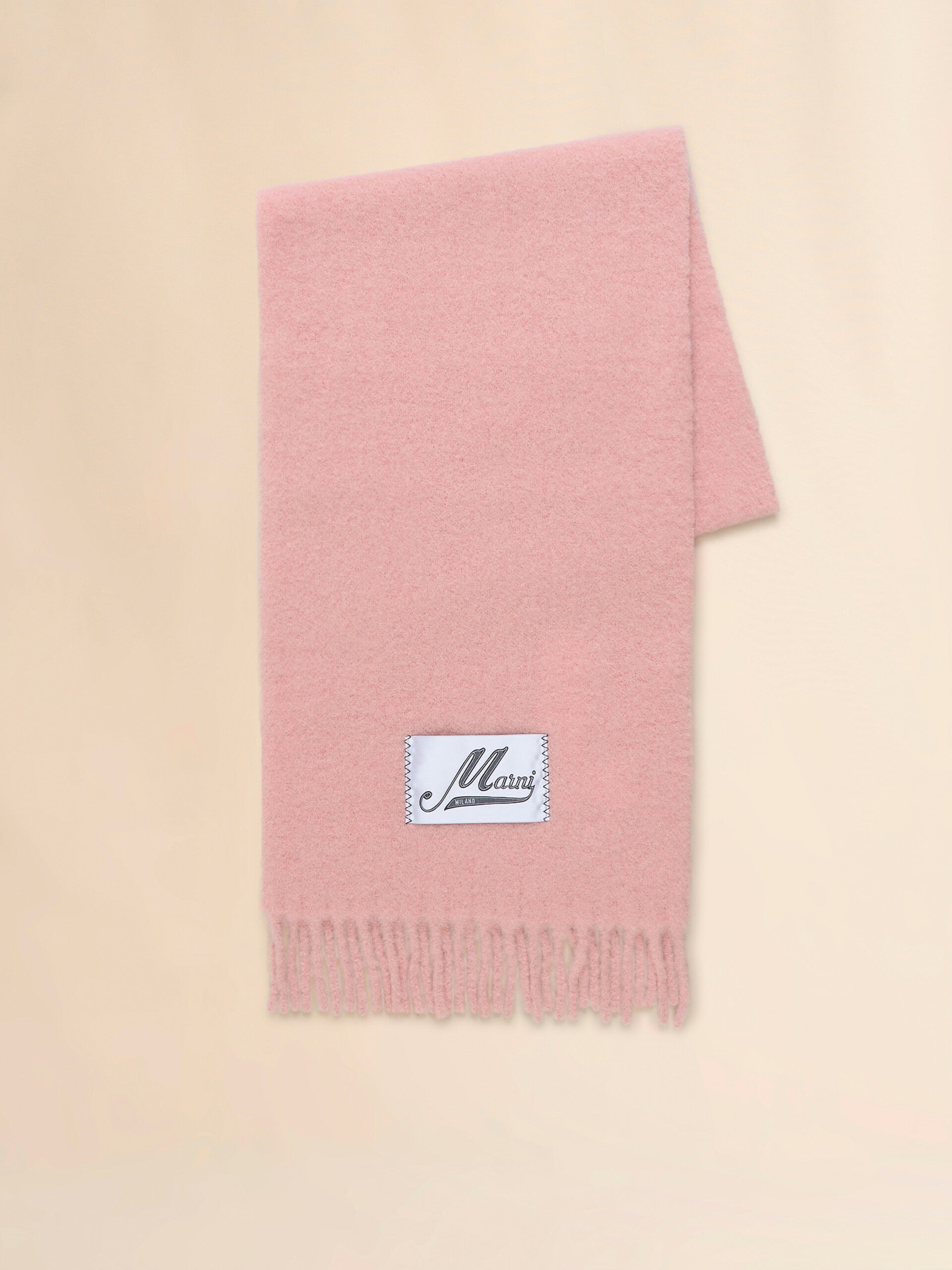 Marni Alpaca Scarf Rose Pink