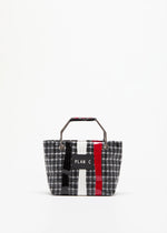 Load image into Gallery viewer, Plan C Mini Black Waxed Beach Bag
