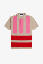 Load image into Gallery viewer, Comme Des Garçons x Fred Perry Short Sleeve Polo Warm Oat
