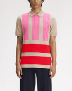 Load image into Gallery viewer, Comme Des Garçons x Fred Perry Short Sleeve Polo Warm Oat
