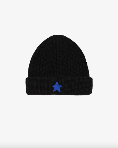 Études Studio Ribbed Beanie Star Black