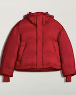Load image into Gallery viewer, Y-3 Hooded Puffer Jacket Burgundy
