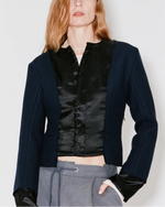 Load image into Gallery viewer, Façon Jacmin Vella Jacket Dark Blue
