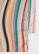 Load image into Gallery viewer, Paul Smith &#39;Swirl&#39; Silk Twill Scarf
