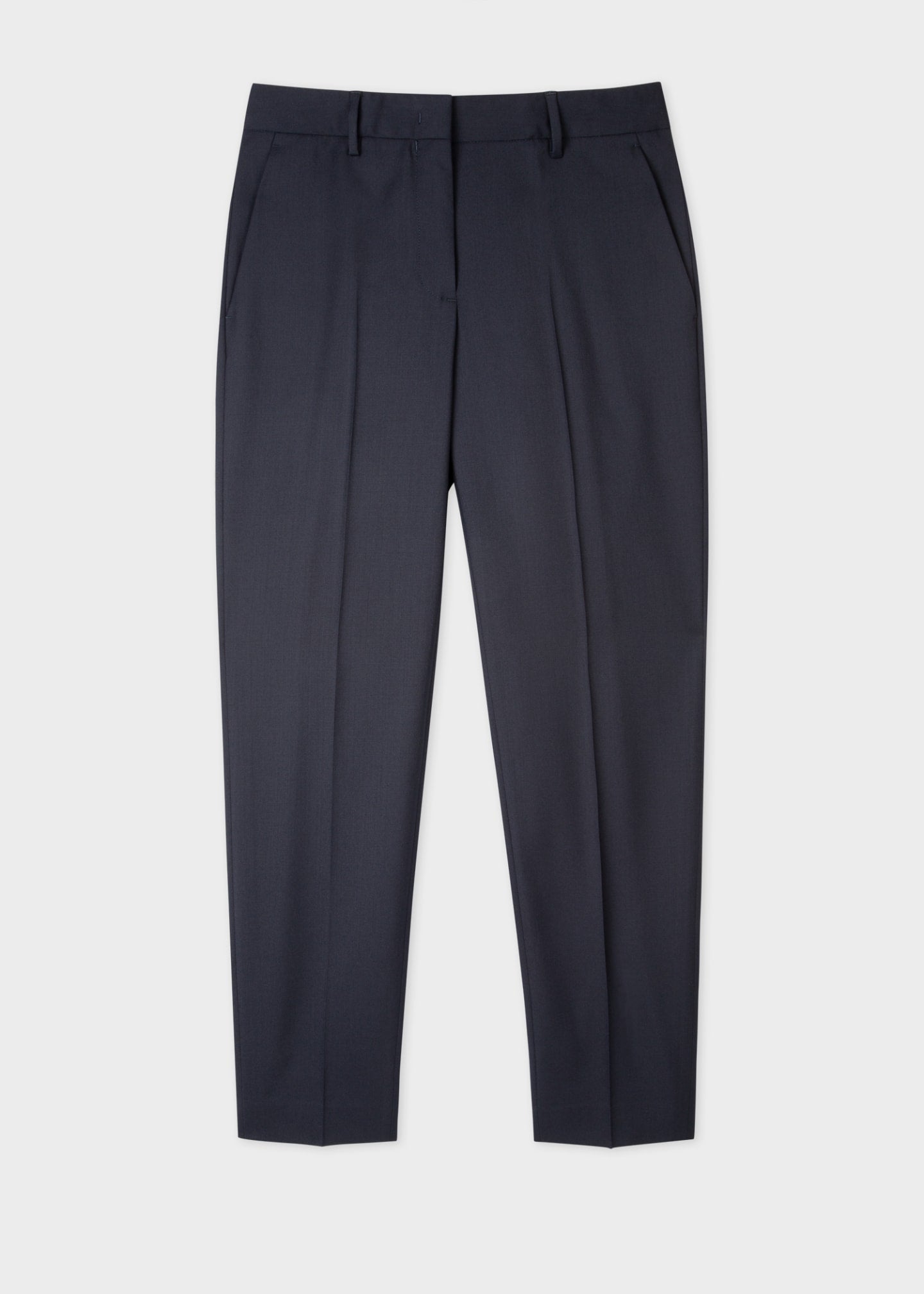 Paul Smith 'A Suit To Travel In' Tapered-Fit Wool Trousers Navy