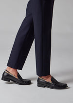 Load image into Gallery viewer, Paul Smith &#39;A Suit To Travel In&#39; Tapered-Fit Wool Trousers Navy
