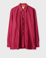 Load image into Gallery viewer, Paul Smith Magenta Silk-Blend Shirt

