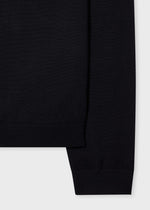 Load image into Gallery viewer, Paul Smith &#39;Signature Stripe&#39; Merino Wool Sweater Navy Blue
