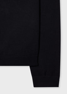 Paul Smith 'Signature Stripe' Merino Wool Sweater Navy Blue