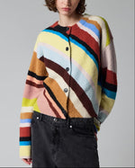 Load image into Gallery viewer, Paul Smith 'Swirl' Boucle Cardigan Multicolour
