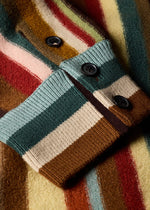 Load image into Gallery viewer, Paul Smith Merino Wool 'Signature Stripe' Cardigan Multicolour
