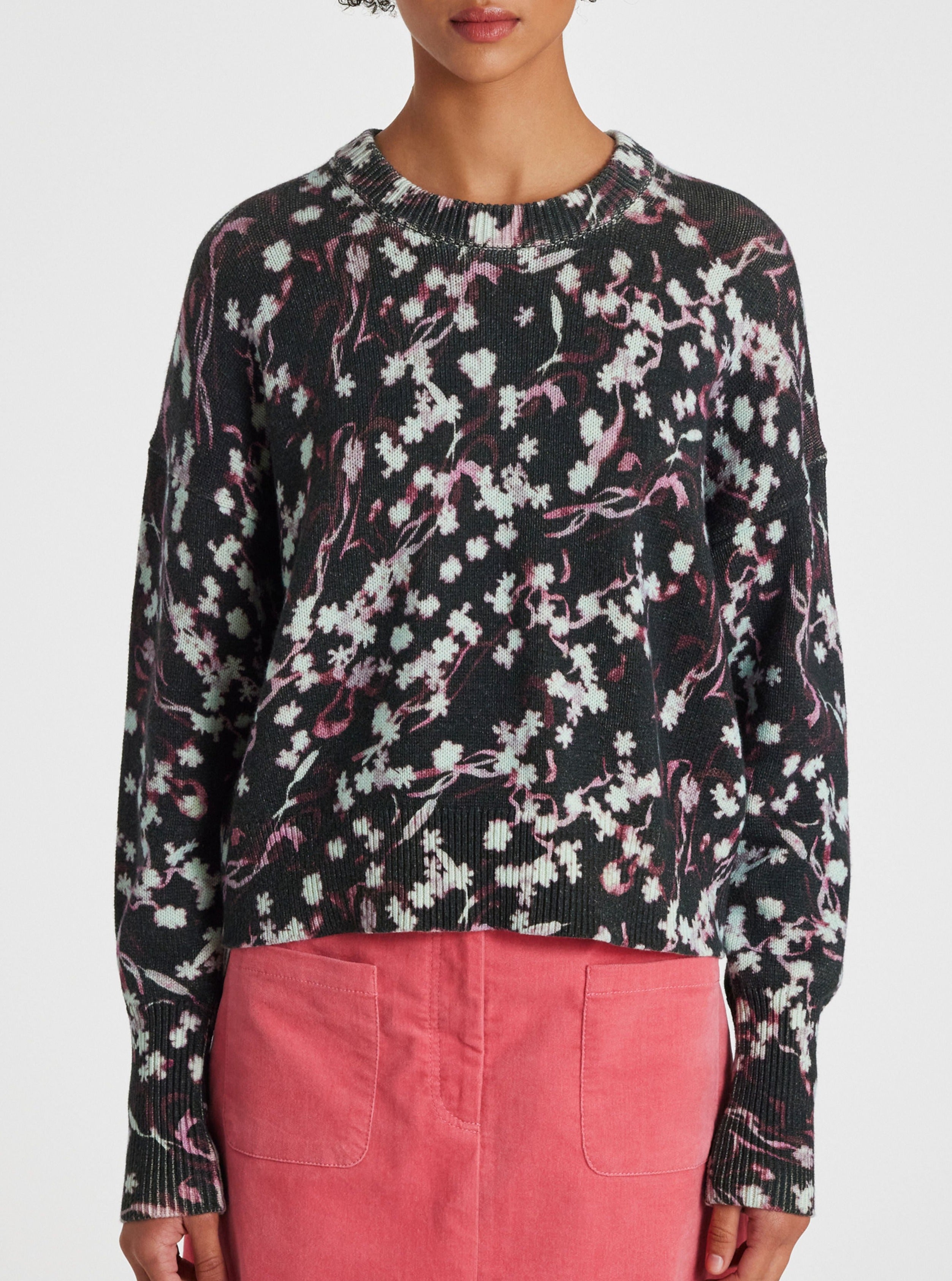 Paul Smith 'Wetlands Floral' Print Sweater