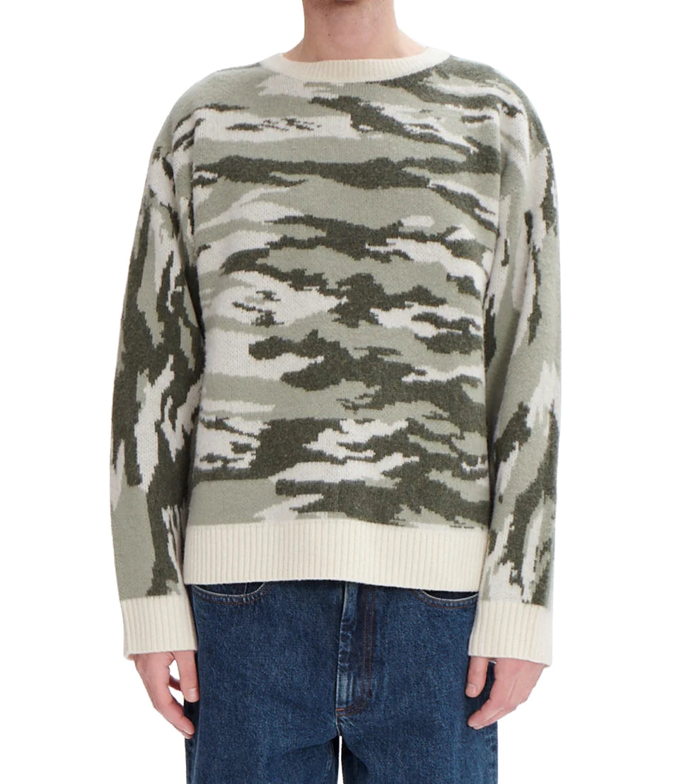 A.P.C. Lionel Camouflage sweater