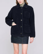 Load image into Gallery viewer, A.P.C. Estelle Jacket Dark Navy
