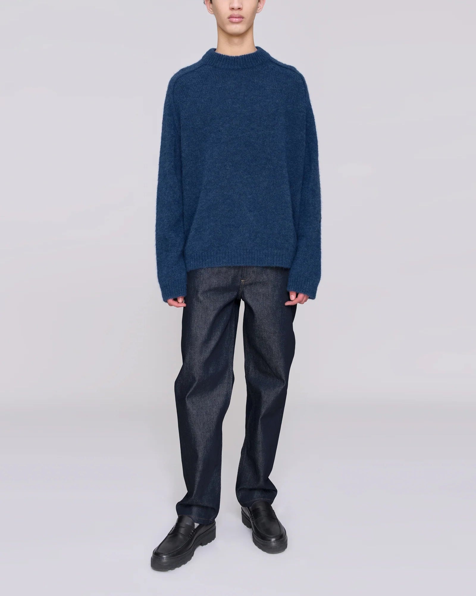 A.P.C. Tyler Jumper Steel Blue