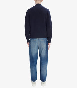 A.P.C. Heath Cardigan Dark Navy Blue