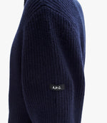 Load image into Gallery viewer, A.P.C. Heath Cardigan Dark Navy Blue
