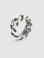 Load image into Gallery viewer, MM6 Maison Margiela Minimal Logo Curb Ring
