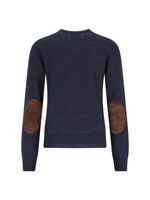 Load image into Gallery viewer, Maison Margiela Wool Sweater Dark Navy
