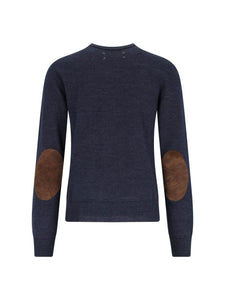 Maison Margiela Wool Sweater Dark Navy