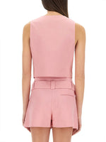 Load image into Gallery viewer, MSGM Cropped Vest Rose Pink
