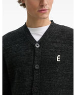 Load image into Gallery viewer, Études Studio Jersey Cardigan Charcoal
