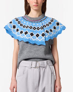Load image into Gallery viewer, MSGM Vest With Cape Collar
