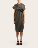 Load image into Gallery viewer, MM6 Maison Margiela Neck Detail Dress Grey
