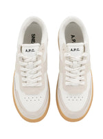 Load image into Gallery viewer, A.P.C Plain Sneakers In White And Chestnut
