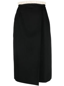 Maison Margiela Women Wool Pencil Skirt