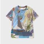 Load image into Gallery viewer, Paul Smith 'River Collage' Print T-Shirt
