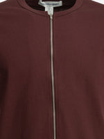 Load image into Gallery viewer, Comme des Garçons Zipper Crew Neck T-Shirt Bordeaux
