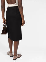 Load image into Gallery viewer, Maison Margiela Women Wool Pencil Skirt
