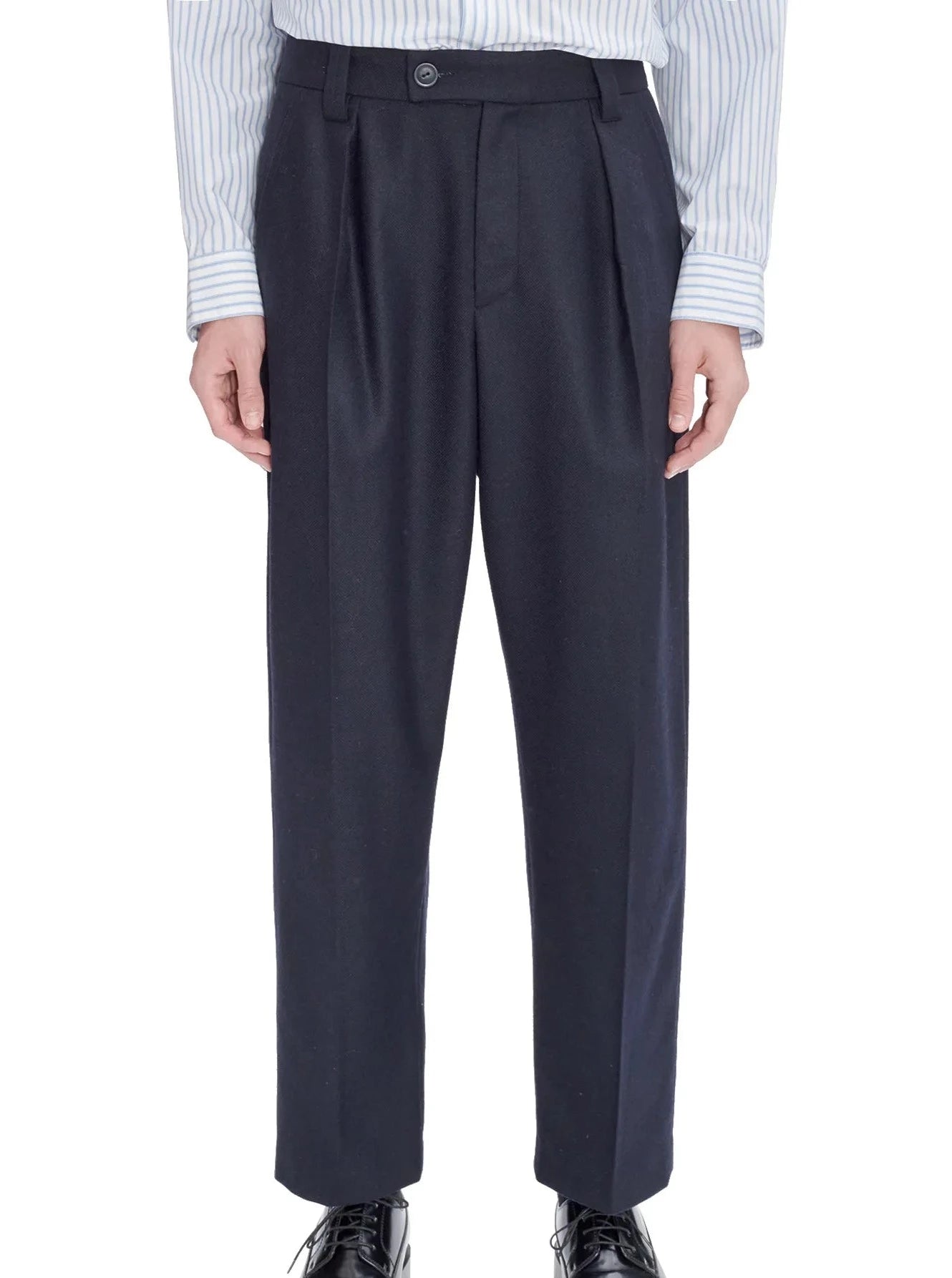 A.P.C 'Renato' Navy Trousers