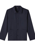 Load image into Gallery viewer, A.P.C &#39;Kerlouan&#39; Navy Jacket

