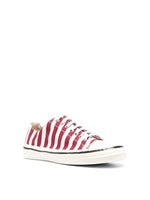 Load image into Gallery viewer, Stripe Canvas Sneakers
