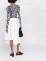 Load image into Gallery viewer, CdesG Asymmetric Pleated Skirt
