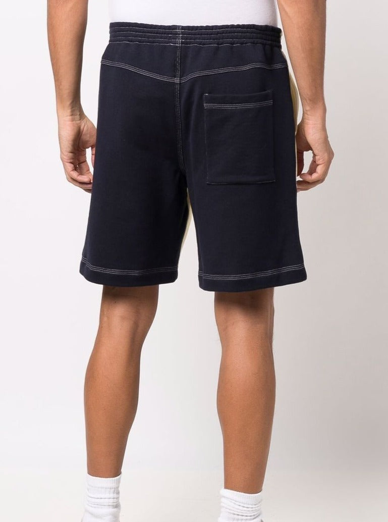Two-Tone Colour-Block Shorts