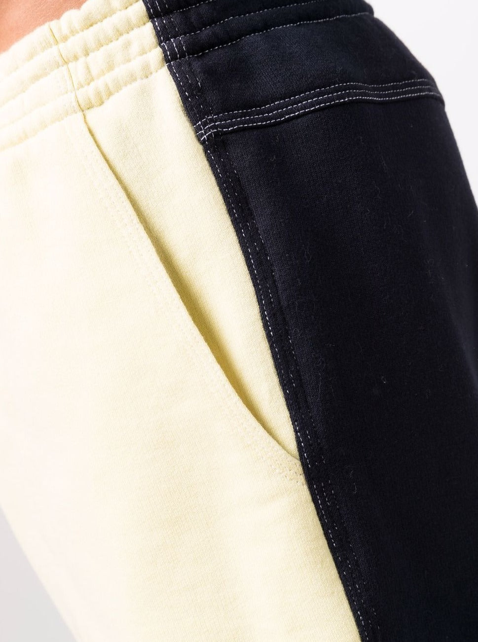 Two-Tone Colour-Block Shorts
