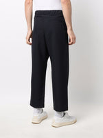 Load image into Gallery viewer, Belted-Waist Straight-Leg Trousers
