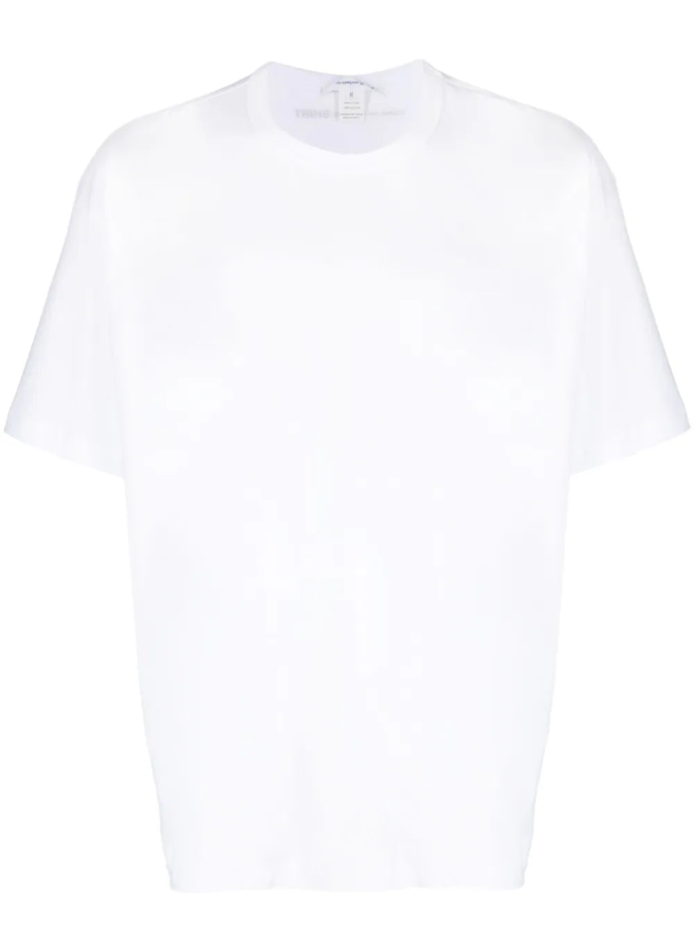 Comme Des Garcons Shirt White Cotton T-Shirt